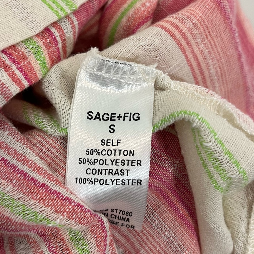 Sage & Fig Babydoll Peasant Top - Picture 12 of 12